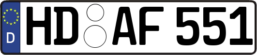 HD-AF551