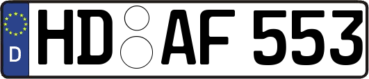 HD-AF553