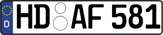 HD-AF581
