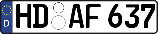 HD-AF637