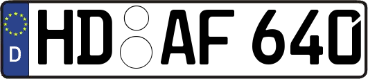 HD-AF640