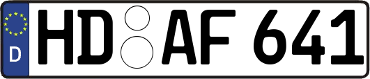 HD-AF641
