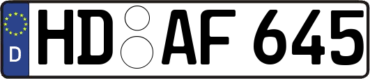 HD-AF645