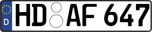HD-AF647