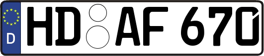 HD-AF670