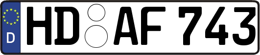 HD-AF743