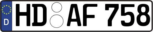 HD-AF758