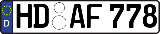 HD-AF778