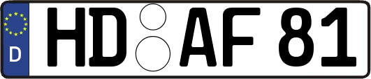 HD-AF81