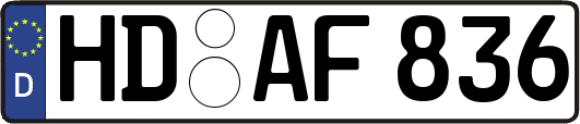 HD-AF836