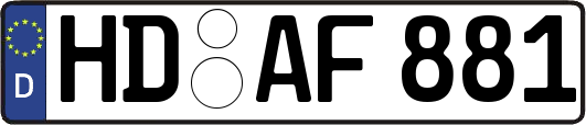 HD-AF881