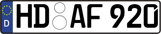 HD-AF920