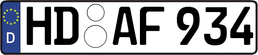 HD-AF934