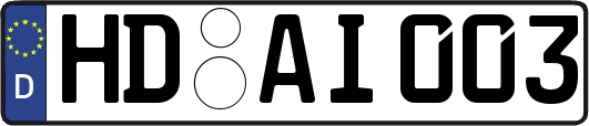 HD-AI003