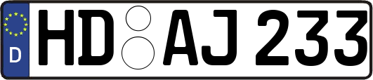 HD-AJ233