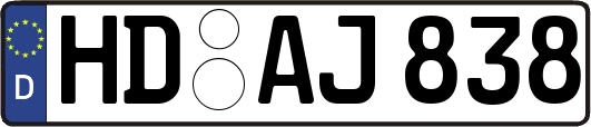 HD-AJ838