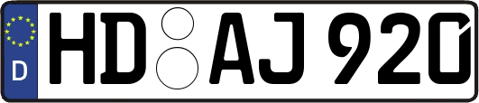 HD-AJ920