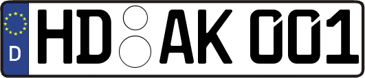 HD-AK001