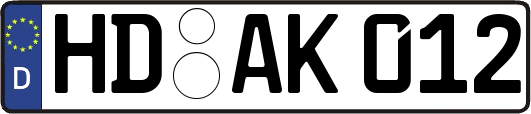 HD-AK012
