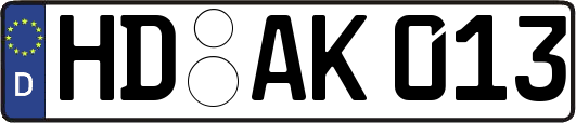 HD-AK013