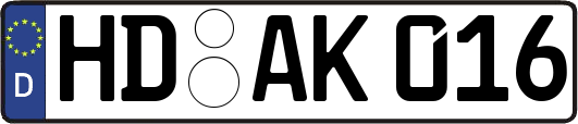 HD-AK016