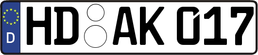 HD-AK017