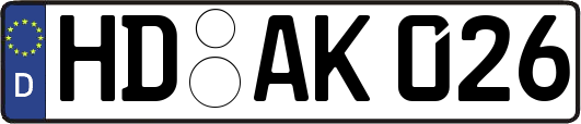 HD-AK026