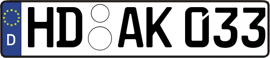 HD-AK033