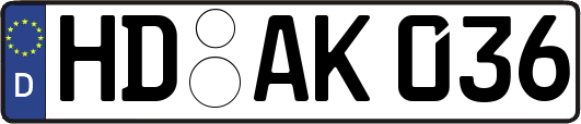 HD-AK036