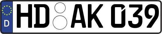 HD-AK039