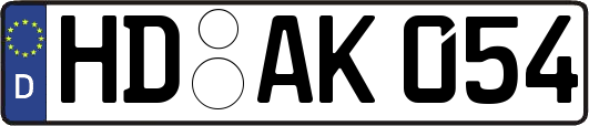 HD-AK054
