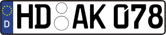 HD-AK078