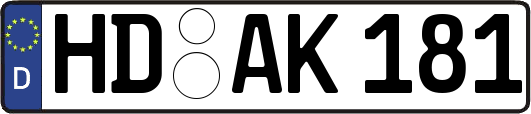 HD-AK181