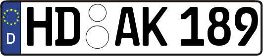 HD-AK189