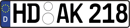HD-AK218