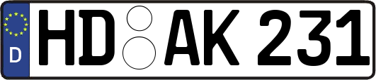 HD-AK231