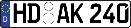 HD-AK240