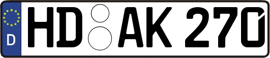 HD-AK270