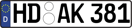 HD-AK381