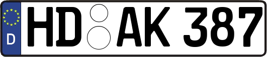 HD-AK387
