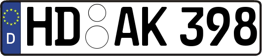 HD-AK398