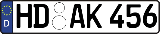 HD-AK456