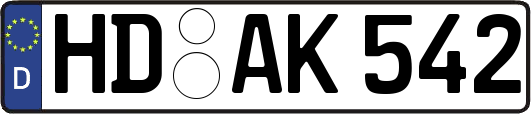 HD-AK542