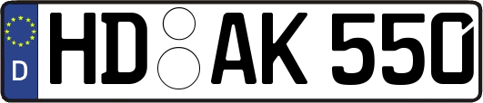 HD-AK550
