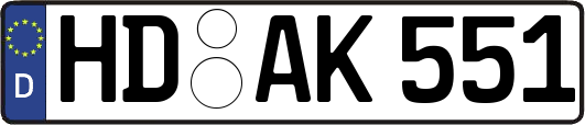 HD-AK551