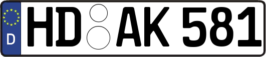HD-AK581