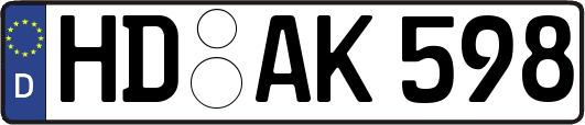 HD-AK598