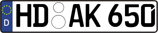 HD-AK650