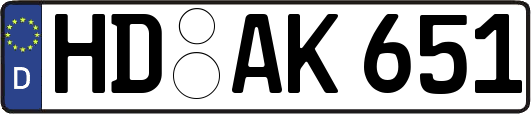 HD-AK651