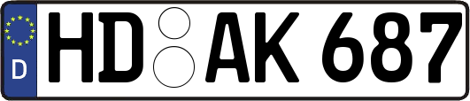 HD-AK687